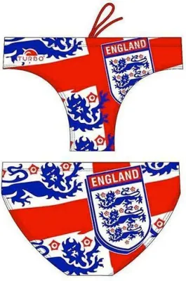 Produktbild von Turbo England Shield Badeslip Rot 2XL Herren Rot 2XL