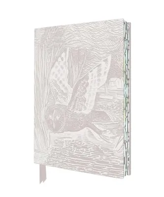 Produktbild von Angela Harding: Marsh Owl Artisan Art Notebook (Flame Tree Journals)