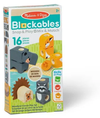 Productafbeelding van Melissa & Doug Blockables bouwset wildernis