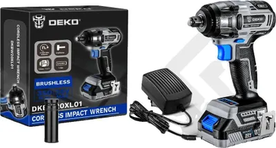 Immagine prodotto di Avvitatore a impulsi, coppia elevata 350Nm, comodo a batteria, DKBW20XL01-H