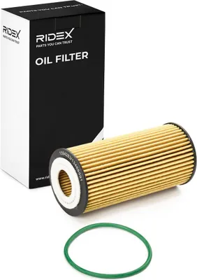 Produktbild von Ölfilter RIDEX 7O0200 Filtereinsatz für VW Golf VII Schrägheck (5G1, BQ1, BE1, BE2) Polo Schrägheck (6R1, 6C1) Passat Variant (3G5, CB5) für AUDI