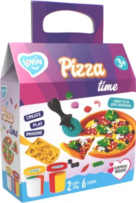 Obrázok produktu pre Pizza Kreatívna modelovacia súprava, Ciastolina 41143
