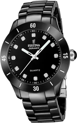Image de Festina Montre femme céramique Montre bracelet céramique noire D2UF20723/2