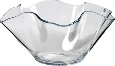Produktbild von WAVE glass bowl - klar - 34x34x17cm - Glas