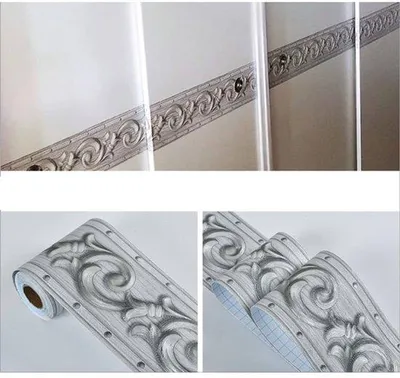 Zdjęcie produktu dla Samoprzylepna dekoracja ścienna – wodoodporna i odporna na rozdarcia – jeden arkusz – 10,5 cm x 5 m