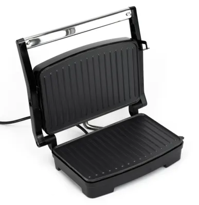 Produktbild von Huslog Sandwichmaker, Panini-toaster, Elektrischer Grill, Schwarz, 1000W