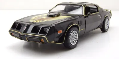 Produktbild von Greenlight Collectibles 84171 Pontiac Firebird Trans Am 1979 schwarz Rocky 2 1:24