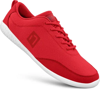 Produktbild von Nanga Eco Barefoot Damen Barfußschuhe Merinorunner Wechselfussbett Gr.36-42 rot-EUR 38