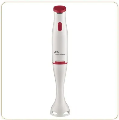 Image de Mixeur plongeant 400w blanc & rouge - Little Balance - 8703 -