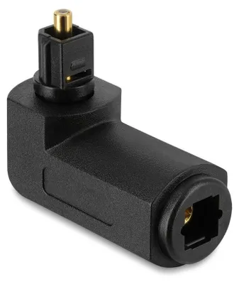 Produktbild von DeLOCK 84597, 1 x TOSLINK, 1 x TOSLINK, Schwarz