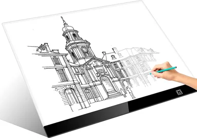 Produktbild von Aibecy A3 LED Light Panel-Grafiktablett Light Pad leuchttisch A3 mit 3-stufiger dimmbarer Helligkeit für Diamond Painting