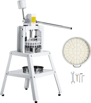 Image de VEVOR diviseuse et bouleuse de pâte, 40 pièces diviseuse manuelle de pâte, 30-150 g presse manuelle coupe-pâte avec plateau et lame en acier inoxydable 304, machine à pain