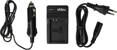 Produktbild von vhbw Ladegerät kompatibel mit Canon EOS M10, M, M50, M200, 100D, Kiss X7, M50 Mark II, M2, 100, M100 Kamera - Ladeschale, Kfz-Adapter Ladeanzeige