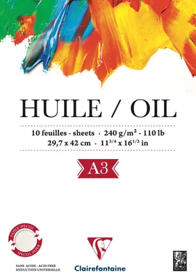 Produktbild von Clairefontaine 96311Ce, Kunstpapier, 240 g/m², 10 Blätter
