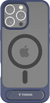 Immagine prodotto di Custodia Torras serie Pstand per Iphone 16 Pro (Blu)