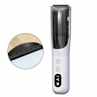Produktbild von Baby-Haarschneider mit Saugfunktion,Ultra Leise Kinder-Haarschneidemaschine,USB-C Schnellladung, geräuscharm,Wasserfest & Sicher, Blau