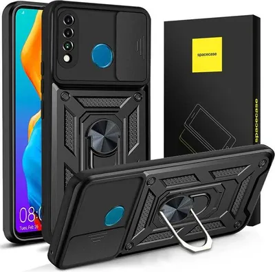 Image de Coque SPACECASE Camring pour Huawei P30 Lite Noir