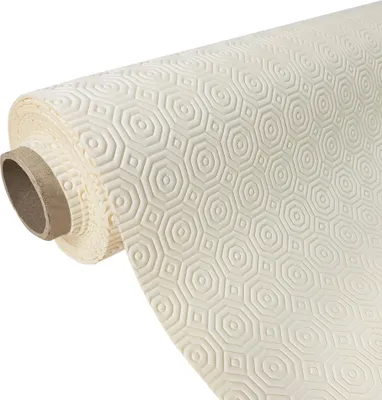 Produktbild von Tischdeckenunterlage 105x1500 cm - Molton Weiß - Tischschoner aus Polyester und PVC – wasserabweisend und rutschfest - Tischpolster schützt vor Hitze, Kratzern und Flecken - Untertischdecke