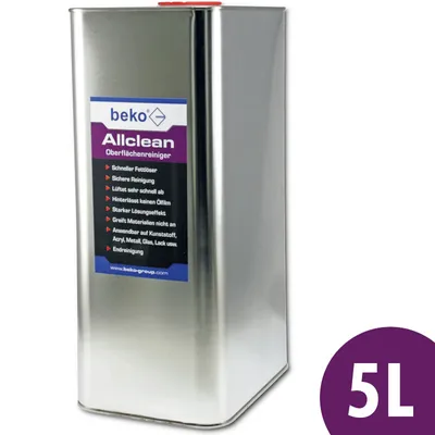 Produktbild von Beko Oberflächenreiniger Fettlöser Silikonentferner Allcon 5L