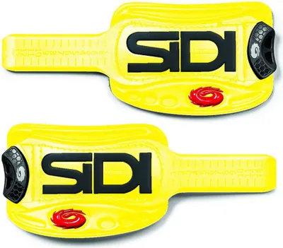 Zdjęcie produktu dla Sidi Verschluss - system zamykania na miękką wkładkę, kolor żółty/czarny - optymalne dopasowanie do kostki...
