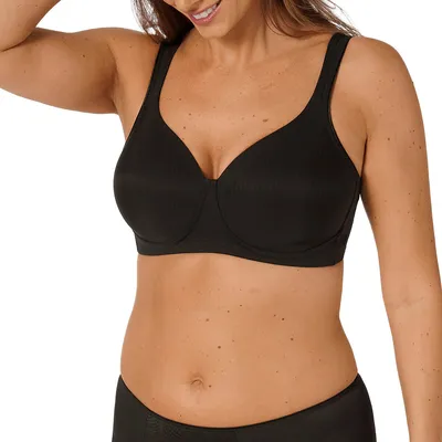 Zdjęcie produktu dla Triumph Modern Soft+Bawełna, Miękka miseczka, Czarny, Monochromatyczny, Damski, Zapięcie z tyłu, C