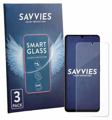 Produktbild von 3x Savvies Schutzglas Folie für ZTE Blade A76 9H Panzer Schutzfolie Glas Displayschutz klar transparent