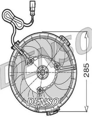 Obrázek produktu pro Ventilátor, chlazení motoru