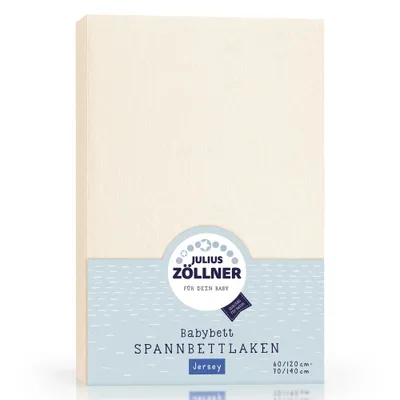 Produktbild von Julius Zöllner Spannbetttuch für Kinderbett 60 x 120