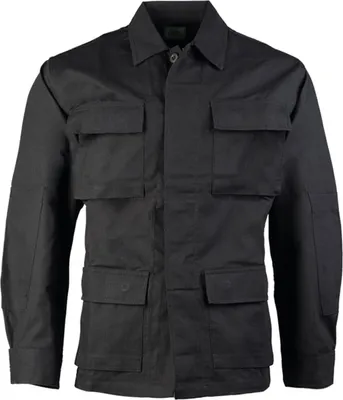 Produktbild von US BDU Feldjacke Ripstop schwarz, XXL