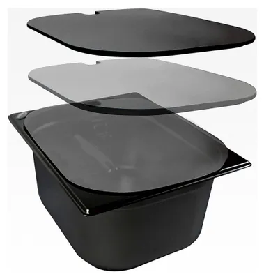 Produktbild von Spülenabdeckung Anthrazit für Spülbecken 325x265x(100/150/200mm)