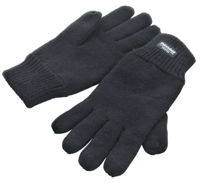 Image de Result Winter Essentials - Gants d'hiver unies hommes/femmes, rembourrés Thinsulate RW10430 (L-XL) (Charbon de bois)