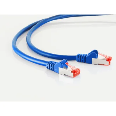 Produktbild von Patchkabel cat6A S/FTP PIMF Halogenfrei blau 10m