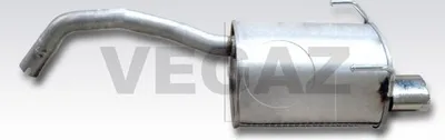 Produktbild von VEGAZ FTS-370 Endschalldämpfer für FIAT 500 (312) Auspuff