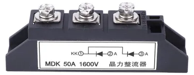 Produktbild von Photovoltaik-Anti-Reverse-Gleichrichter MDK 50A 1600V Brückendiodenmodul