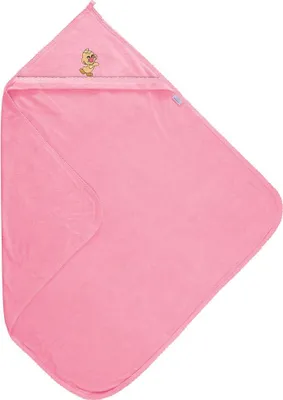Obrázek produktu pro BabyMatex Dětský župan 100x100 MAXI růžová barva 10 s ozdobnou aplikací