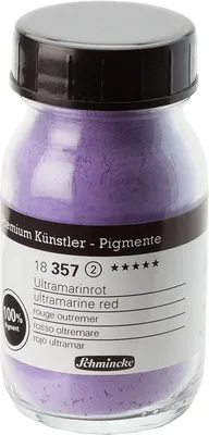 Produktbild von Schmincke 100ml Pigmente Ultramarinrot Pigmente 18 357 055