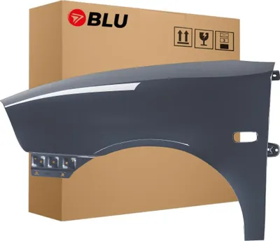 Obrázek produktu pro BLU Blatník náhrada pro Seat Ibiza 3 III / Cordoba 2 II 6L LC7V Levý Šedá BlauAnthrazit | 2002-2008 | Přední | Lakovaný | Připravený k montáži | Pozink