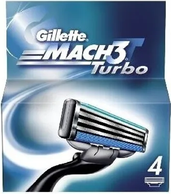 Produktbild von MACH 3 TURBO cargador 4 recambios