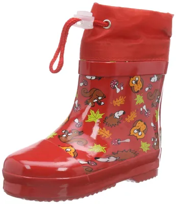Immagine prodotto di Stivali di gomma a metà gamba per bambini Playshoes, realizzati in gomma naturale, foderati e unisex