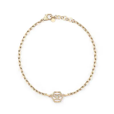 Produktbild von Philipp Plein - PJ2AA08NU - Halskette - Damen - HEXAGON - 40 cm + 5 cm