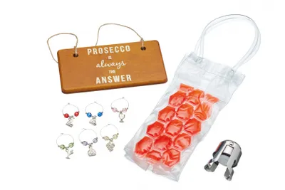 Produktbild von BarCraft Prosecco-Geschenkset (9 Stück)