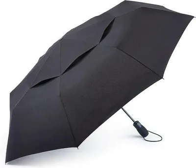 Produktbild von Famanu Regenschirm Schwarz - Kompakt und Langlebig