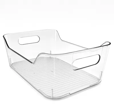 Aufbewahrungsbox, transparent, stapelbar, BPA-frei, 24,5x17,2x10,5 cm