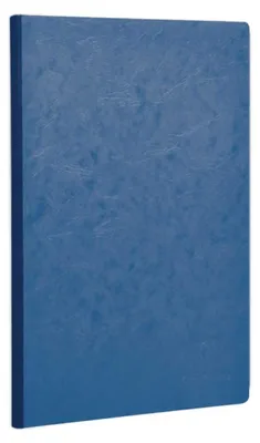 Imagen del producto de Cuaderno AgeBag A5, forrado de lino, 96 hojas, color azul