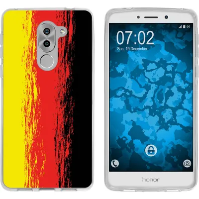 Produktbild von PhoneNatic Case kompatibel mit Huawei Honor 6x Silikon-Hülle WM Deutschland M6
