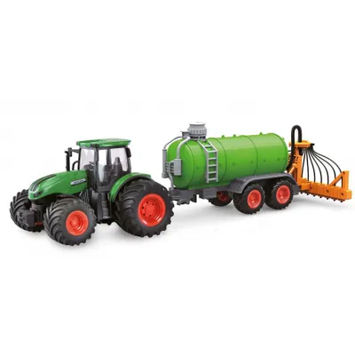 Obrázek produktu pro Amewi RC Traktor mit Güllefass          LiIon 500mAh grün/6+
