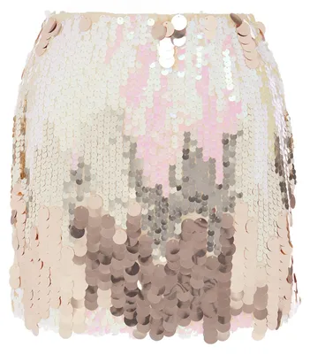 Image de Jupe CIAGA pour femmes - couleur or, taille XS