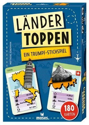 Immagine prodotto di Länder Toppen. Un gioco di carte di presa.