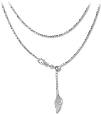 Produktbild von SilberDream Collier 925 Silber 45cm Damen Schmuck Flügel silber D2SDK23445J
