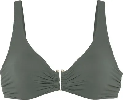 Image de Lascana top à armatures boucle en U F olive 40F